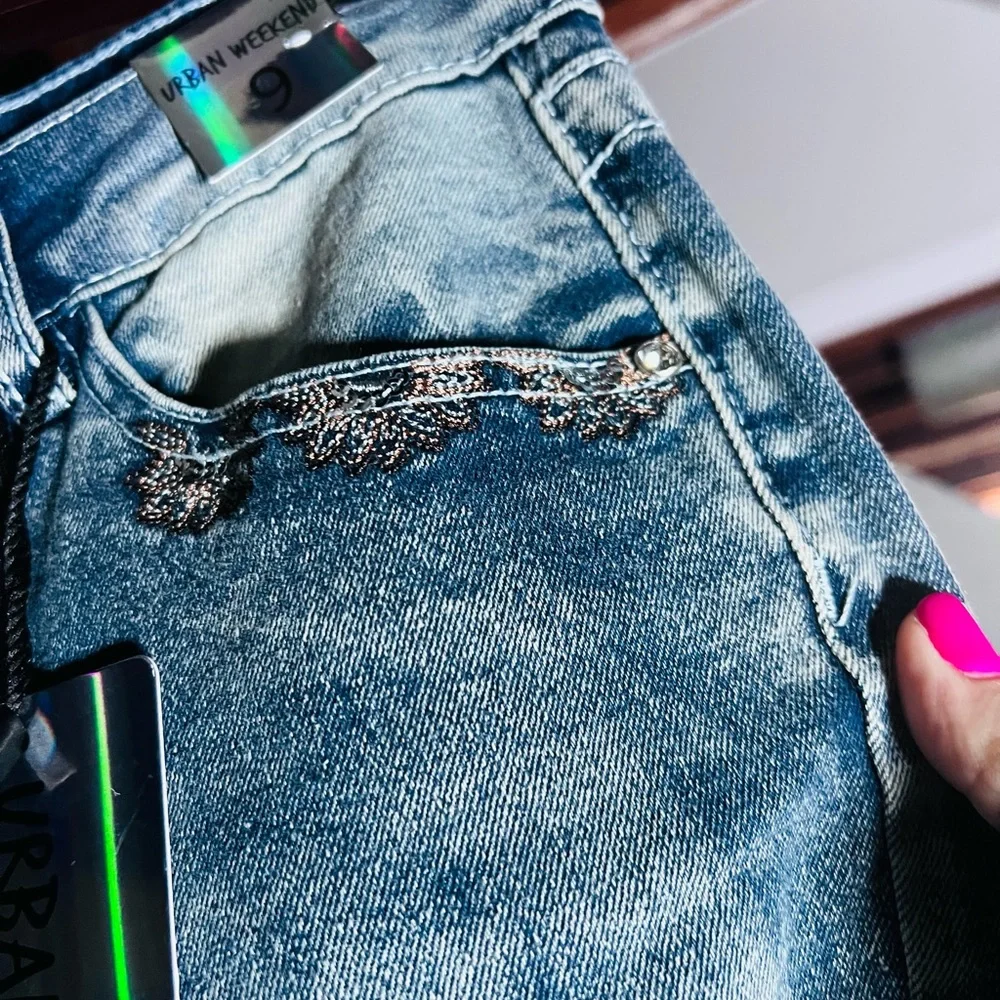 Urban weekend boot cut Women's Blue Jeans 9